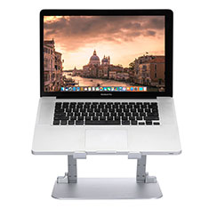 Soporte Ordenador Portatil Universal S08 para Huawei Honor MagicBook 15 Plata