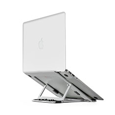 Soporte Ordenador Portatil Universal T08 para Apple MacBook Air 13 pulgadas (2020) Plata