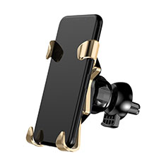 Soporte Universal de Coche Rejilla de Ventilacion Sostenedor A03 para Accessoires Telephone Brassards Oro