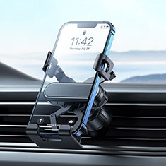 Soporte Universal de Coche Tablero Salpicadero Clip BS5 para Huawei P30 Lite XL Negro