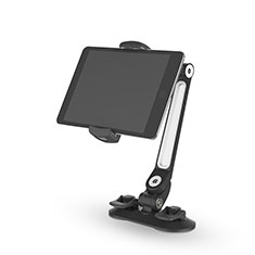 Soporte Universal Sostenedor De Tableta Tablets Flexible H02 para Apple iPad Air 3 Negro
