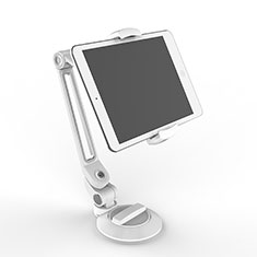 Soporte Universal Sostenedor De Tableta Tablets Flexible H12 para Samsung Galaxy Tab S 10.5 SM-T800 Blanco