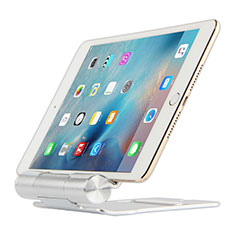 Soporte Universal Sostenedor De Tableta Tablets Flexible K14 para Apple iPad 2 Plata