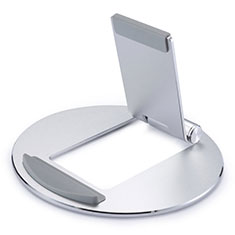 Soporte Universal Sostenedor De Tableta Tablets Flexible K16 para Apple iPad 10.2 (2021) Plata