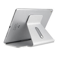 Soporte Universal Sostenedor De Tableta Tablets Flexible K21 para Samsung Galaxy Tab S6 10.5 SM-T860 Plata