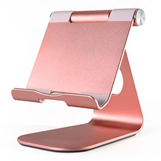 Soporte Universal Sostenedor De Tableta Tablets Flexible K23 para Apple iPad 2 Oro Rosa