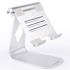 Soporte Universal Sostenedor De Tableta Tablets Flexible K25 para Apple iPad 10.2 (2020) Plata