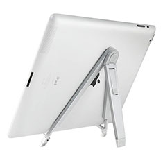 Soporte Universal Sostenedor De Tableta Tablets para Apple iPad Mini 3 Plata