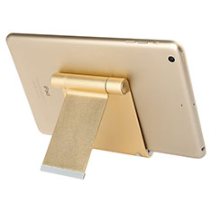 Soporte Universal Sostenedor De Tableta Tablets T27 para Apple iPad Mini 3 Oro