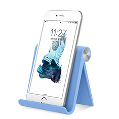 Soporte Universal Sostenedor De Telefono Movil para Samsung Galaxy A7 2018 A750 Azul Cielo