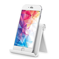 Soporte Universal Sostenedor De Telefono Movil para Vivo X70 Pro+ Plus 5G Blanco