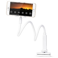Soporte Universal Sostenedor De Telefono Movil Flexible T13 para Sony Xperia 10 V Blanco