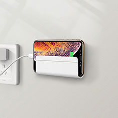 Soporte Universal Sostenedor De Telefono Movil H04 para Sony Xperia X Compact Blanco