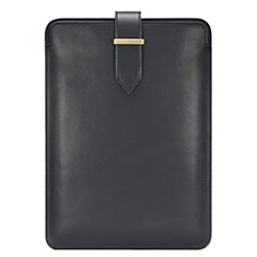 Suave Cuero Bolsillo Funda L01 para Huawei Honor MagicBook 14 Negro