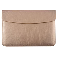 Suave Cuero Bolsillo Funda L15 para Apple MacBook Air 11 pulgadas Oro