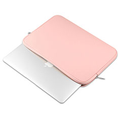 Suave Cuero Bolsillo Funda L16 para Apple MacBook 12 pulgadas Rosa