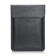 Suave Cuero Bolsillo Funda L21 para Apple MacBook Air 13.3 pulgadas (2018) Negro