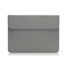 Suave Terciopelo Tela Bolsa Funda para Huawei Honor MagicBook 15 Gris