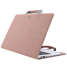 Suave Terciopelo Tela Bolsa Funda para Huawei Matebook D14 (2020) Rosa