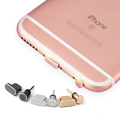 Tapon Antipolvo Lightning USB Jack J04 para Apple iPad Mini 3 Oro Rosa