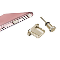 Tapon Antipolvo USB-B Jack Android Universal H01 para Accessories Da Cellulare Penna Capacitiva Oro
