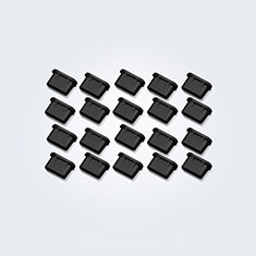 Tapon Antipolvo USB-C Jack Type-C Universal 20PCS para Apple iPad Air 5 10.9 (2022) Negro