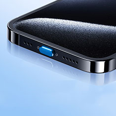 Tapon Antipolvo USB-C Jack Type-C Universal H01 para Asus Zenfone Go ZB452KG ZB551KL Azul