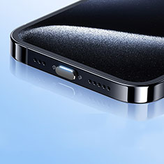 Tapon Antipolvo USB-C Jack Type-C Universal H01 para Xiaomi Mi 12S Pro 5G Gris Oscuro
