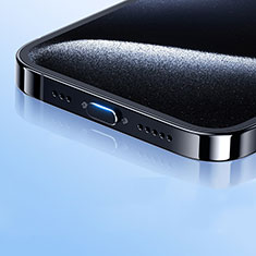 Tapon Antipolvo USB-C Jack Type-C Universal H01 para Samsung Galaxy Grand Lite I9060 I9062 I9060i Negro