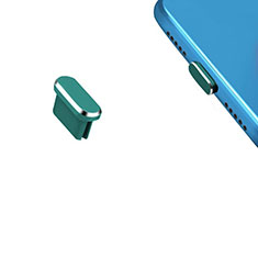 Tapon Antipolvo USB-C Jack Type-C Universal H13 para Huawei MediaPad T2 Pro 7.0 PLE-703L Verde
