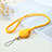 Acollador Cordon Lanyard K05 Amarillo