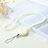 Acollador Cordon Lanyard K05 Blanco