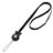 Acollador Correa de Cuello Cordon Lanyard B02 Negro