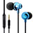 Auriculares Auricular Estereo H21 Azul