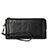 Bolso Cartera Protectora de Cuero Funda Universal Negro