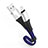 Cable Micro USB Android Universal 30cm S03 Azul