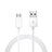 Cable Type-C Android Universal T18 para Apple iPad Pro 11 (2022) Blanco