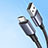 Cable USB 2.0 Android Universal 2A H01 para Apple iPhone 15 Gris