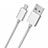 Cable USB 2.0 Android Universal A05 Blanco