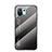 Carcasa Bumper Funda Silicona Espejo Gradiente Arco iris H02 para Xiaomi Mi 11 Lite 5G NE Gris