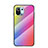 Carcasa Bumper Funda Silicona Espejo Gradiente Arco iris H03 para Xiaomi Mi 11 Lite 5G NE Vistoso