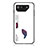 Carcasa Bumper Funda Silicona Espejo Gradiente Arco iris LS1 para Asus ROG Phone 7 Blanco