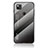 Carcasa Bumper Funda Silicona Espejo Gradiente Arco iris LS1 para Google Pixel 4a Gris Oscuro