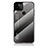 Carcasa Bumper Funda Silicona Espejo Gradiente Arco iris LS1 para Google Pixel 5a 5G Gris Oscuro