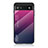 Carcasa Bumper Funda Silicona Espejo Gradiente Arco iris LS1 para Google Pixel 6a 5G Rosa Roja