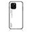 Carcasa Bumper Funda Silicona Espejo Gradiente Arco iris LS1 para Huawei Enjoy 50z Blanco