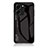 Carcasa Bumper Funda Silicona Espejo Gradiente Arco iris LS1 para Huawei Honor 80 SE 5G Negro