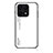 Carcasa Bumper Funda Silicona Espejo Gradiente Arco iris LS1 para Huawei Honor X6S Blanco