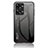 Carcasa Bumper Funda Silicona Espejo Gradiente Arco iris LS1 para OnePlus Nord 2T 5G Gris Oscuro