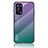 Carcasa Bumper Funda Silicona Espejo Gradiente Arco iris LS1 para OnePlus Nord N200 5G Multicolor